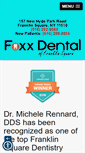 Mobile Screenshot of foxxdentalfs.com