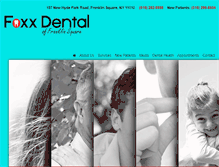 Tablet Screenshot of foxxdentalfs.com